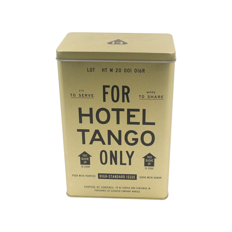 Hotel Tissue Tin Box
