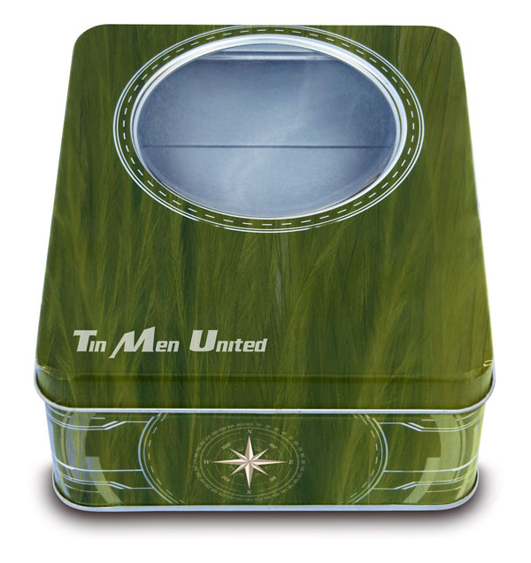 Coffee tin box