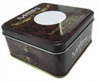 rectangular tin box