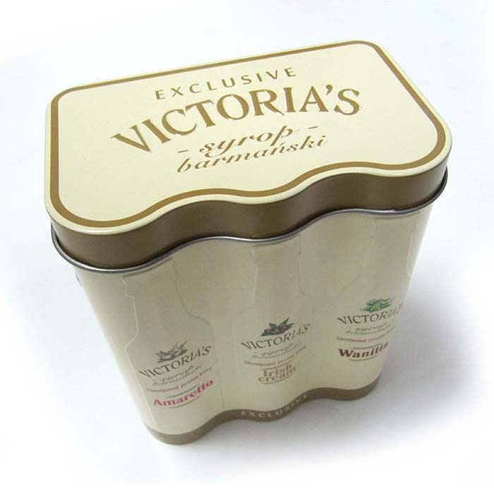 Irregular Wine Tin Box