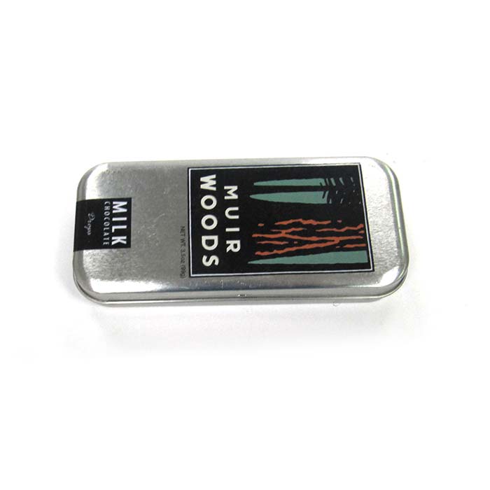 Square Smooth Tea Tin