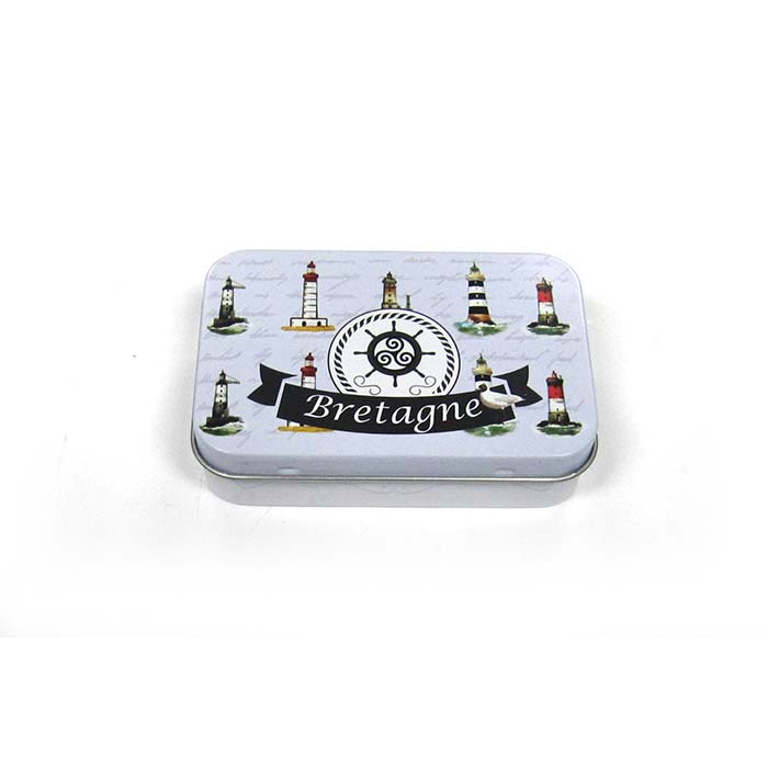 Round Sealed Tin Can Rectangular Tins