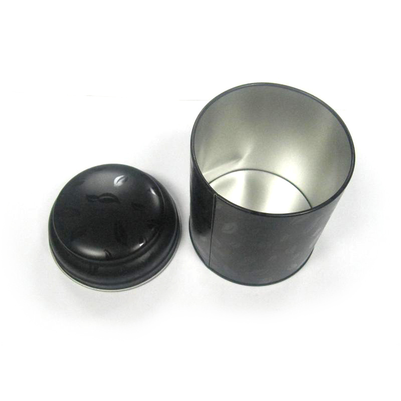 Round Black Tea Tin Round Black Tea Tin
