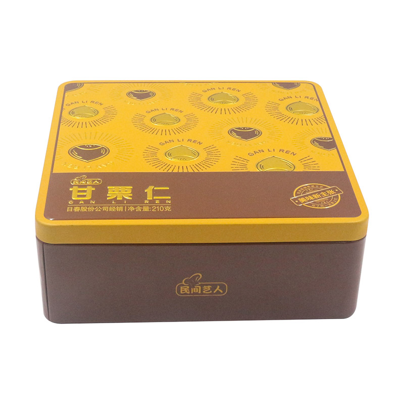 Chestnut Tin Box