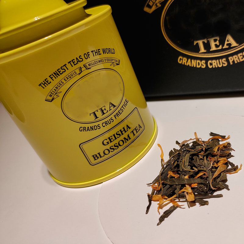 mini tea tin box