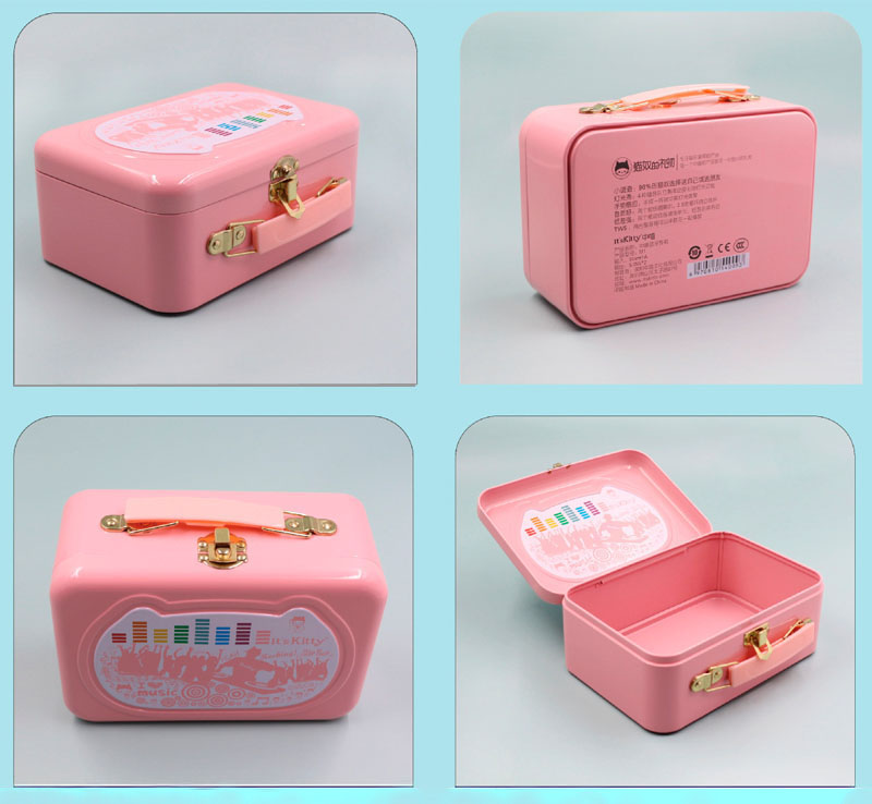 cosmetic tin box gift tin can packaging