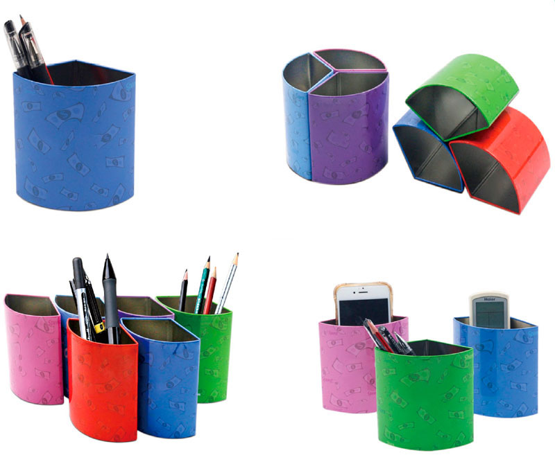 Metal Stationery Box Pencil Tin Can without Cover