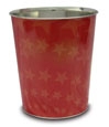 Tin Bucket & Trash Can