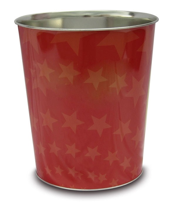Tin Bucket & Trash Can