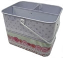 Tin Bucket & Trash Can